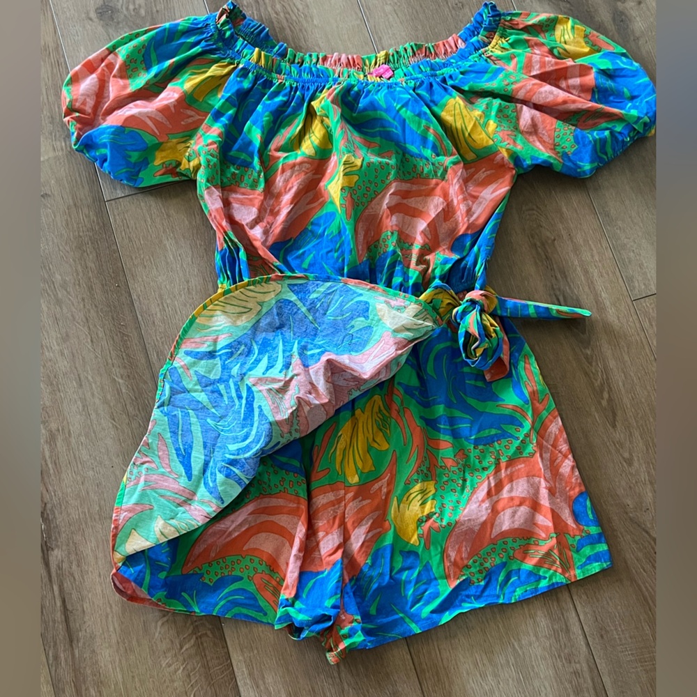 Flying Tomato Multicolor Patterned Off the Should… - image 2